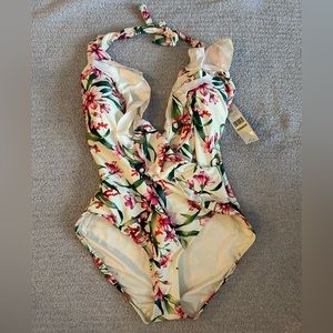 Nwt size 14 Carmen Marc valvo one piece swimsuit